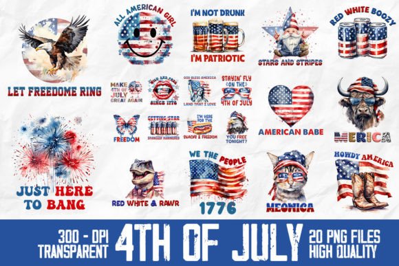 4th of July Quote Bundle Design: Your Creative Spark