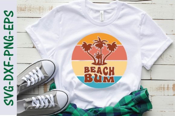 Beach Bum Svg: Retro Summer Design for Modern Projects
