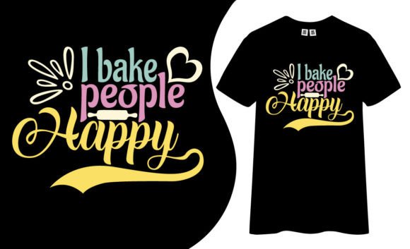 Creative Baking T-shirt Design for Modern Branding