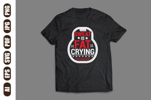 Cross Fit T Shirt Design 3: A Dynamic Graphic Asset