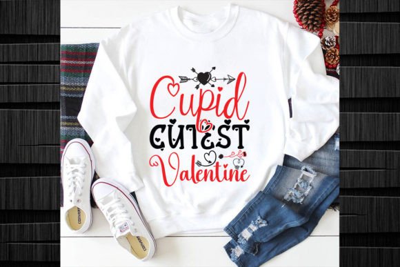 Cupid Cutest Valentine SVG Design: Modern Vector Graphics