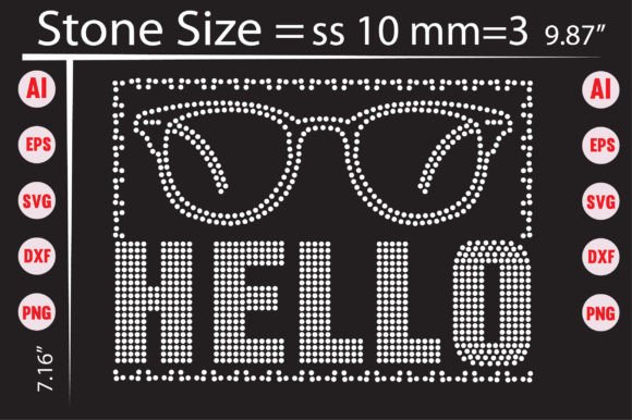 Elevate Your Designs with Hello Rhinestone Templates