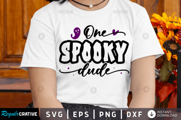 FREE One Spooky Dude Svg Design: A Versatile Halloween Asset