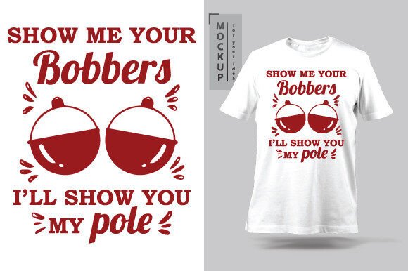 Funny Fishing T-shirt Design: A Creative Asset for Visual Humor