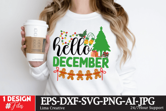 Hello December SVG: Elevate Your Holiday Design Projects