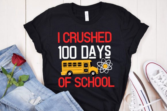 I Crushed 100 Days of School SVG Design: A Designer's Guide