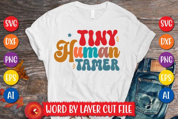 Tiny Human Tamer SVG Design: A Creative Asset for Modern Projects